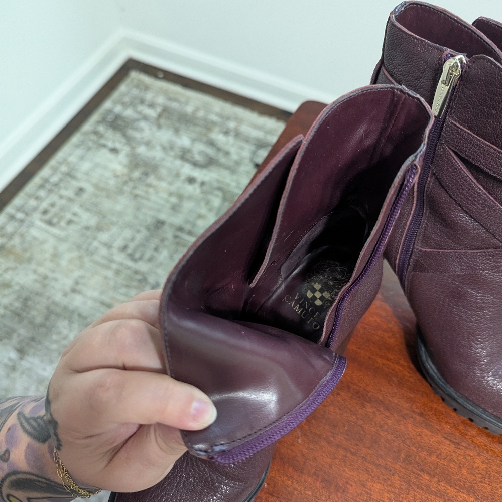 Vince Camuto Platform Combat Boots - Picture 8 of 9